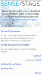 Mobile Screenshot of docs.sensestage.eu